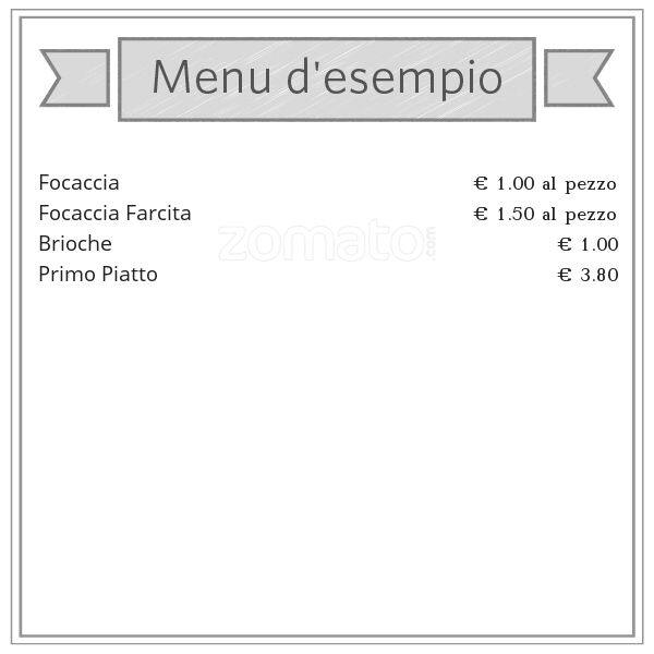 Menu di Break Bianco 