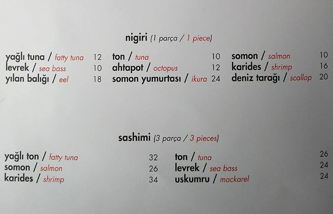 İoki menu