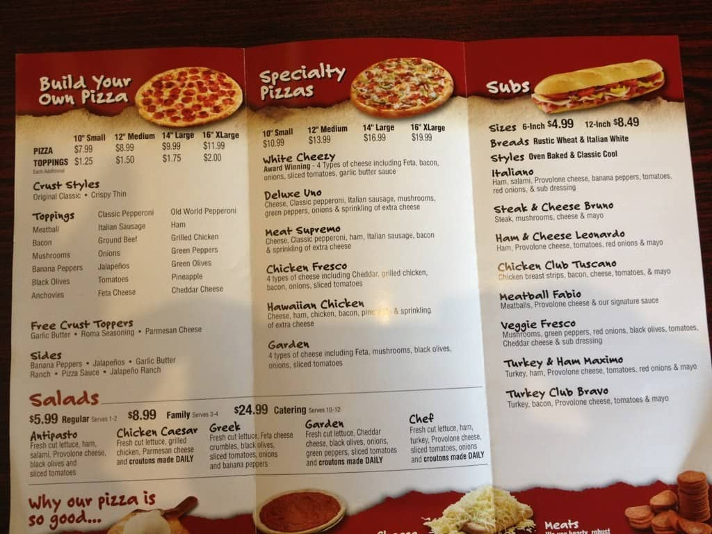 Printable Marcos Pizza Menu prntbl.concejomunicipaldechinu.gov.co