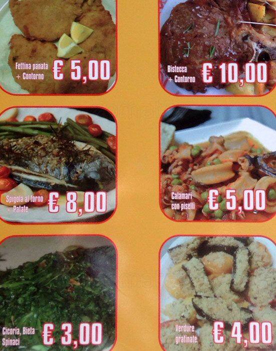 Menu di Dua Fratelli 