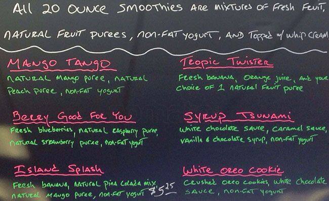 Carta de Toppings