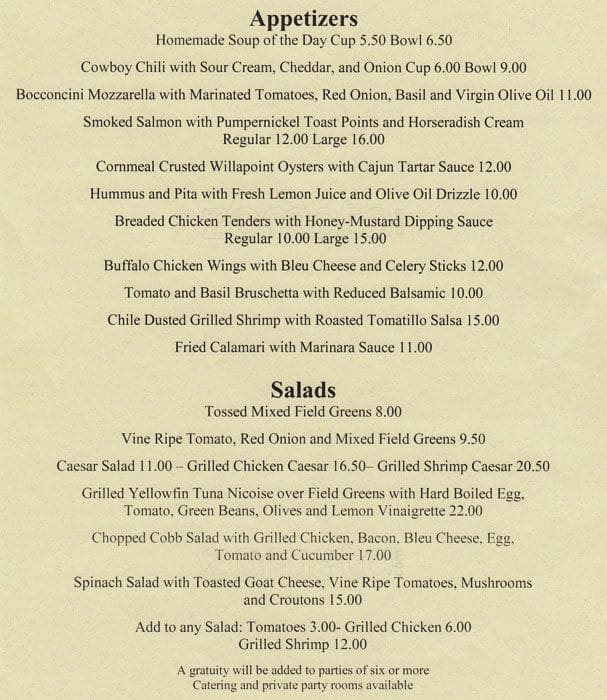 Walker's Menu, Menu for Walker's, Financial District, New York City Urbanspoon/Zomato