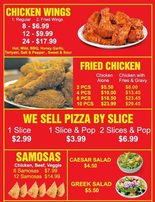 Pizza Panorama Menu Menu For Pizza Panorama Panorama Hills Calgary