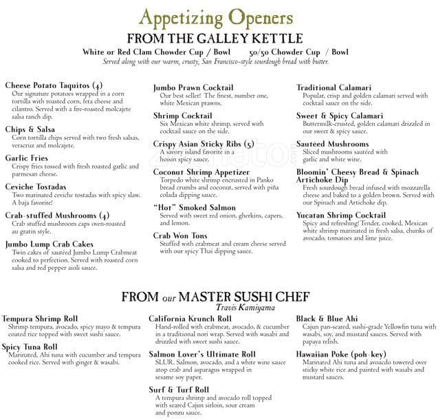 Market Broiler Menu, Menu for Market Broiler, Fremont, Fremont