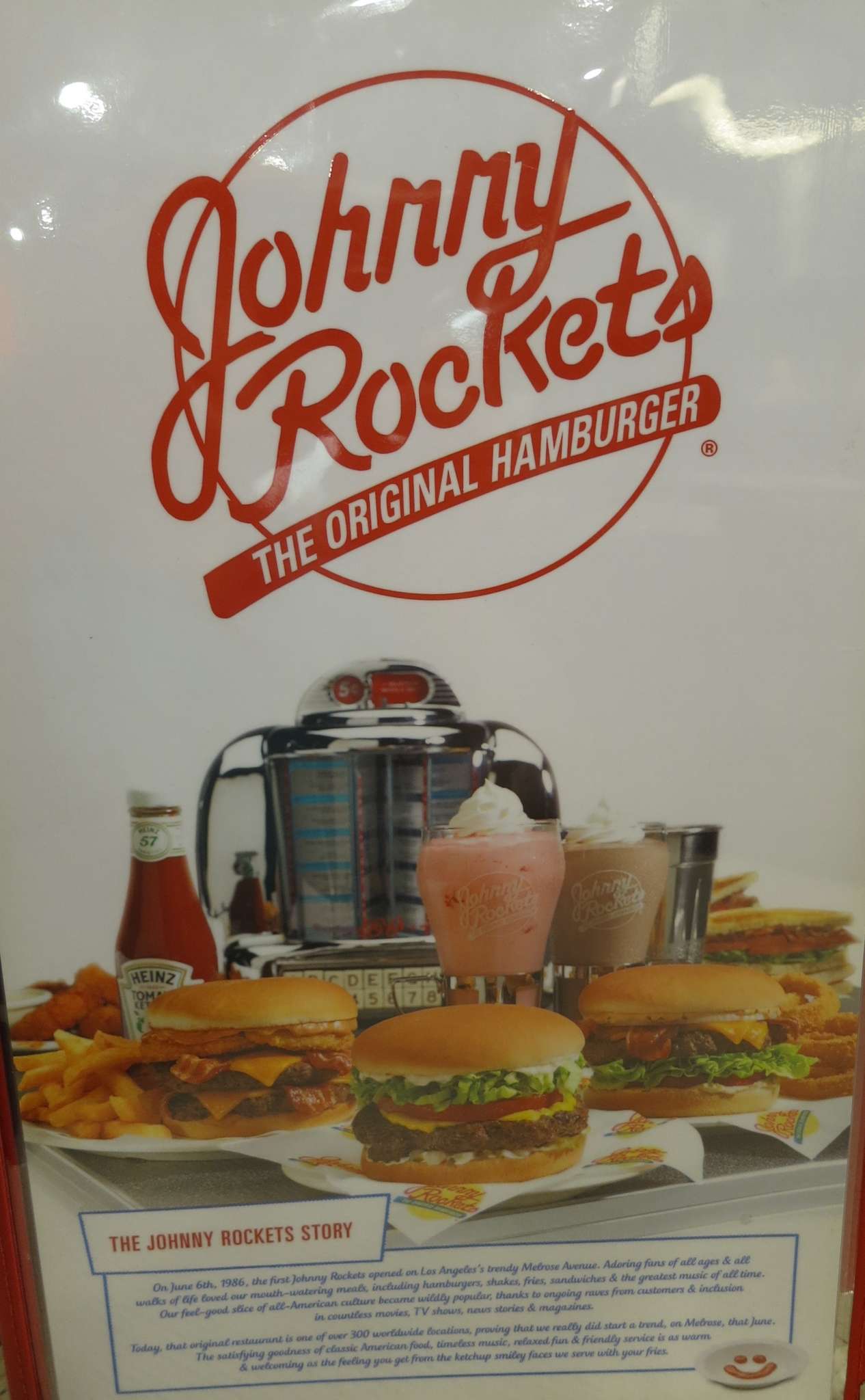 Carta de Johnny Rockets