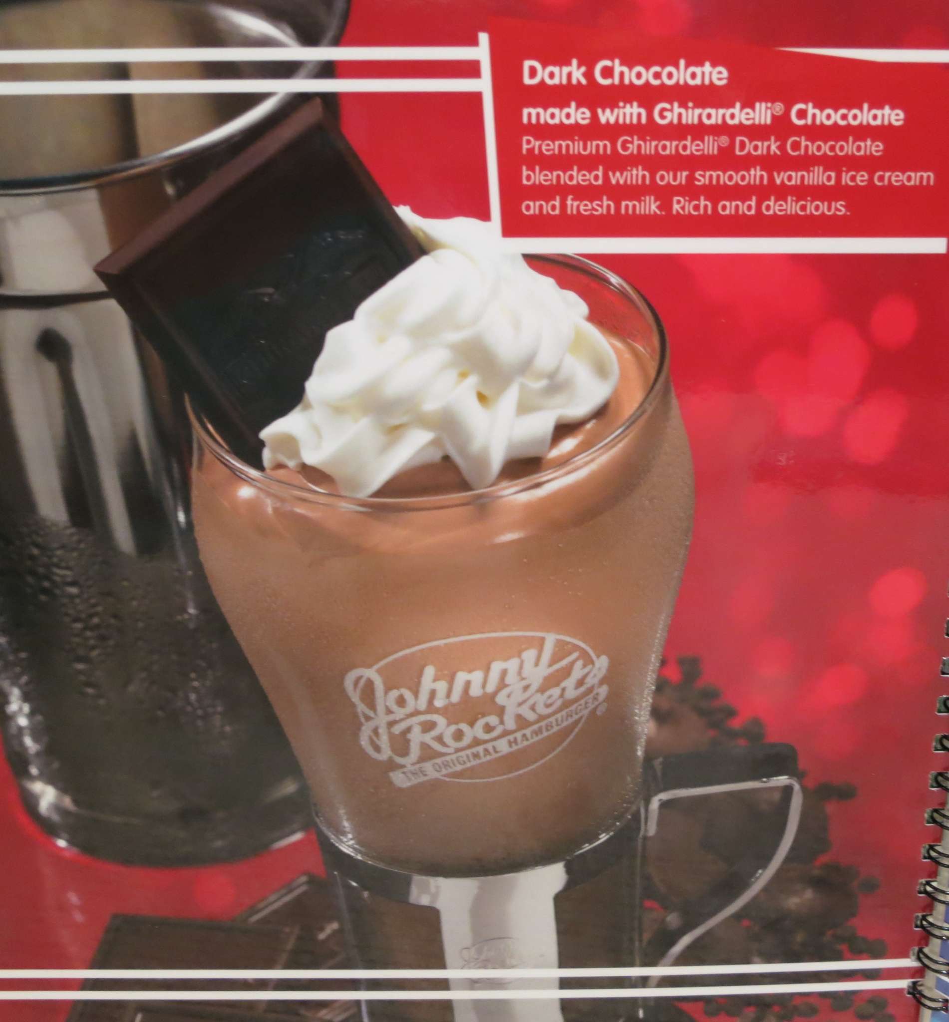 Carta de Johnny Rockets