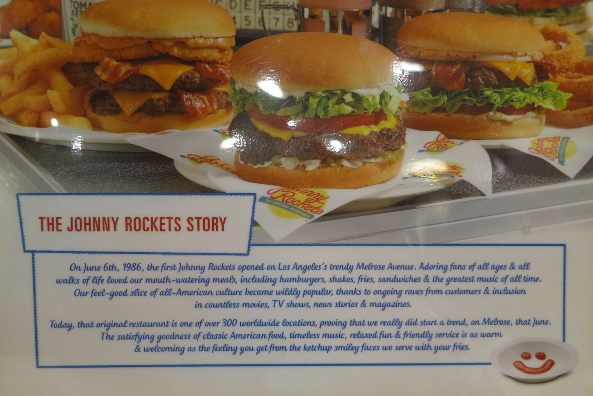 Carta de Johnny Rockets