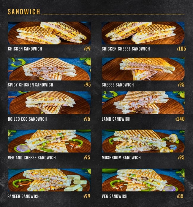 Imperio Restaurant menu