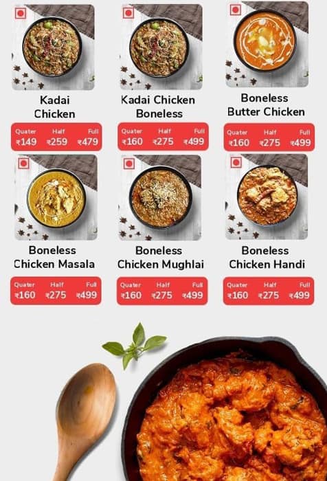 Imperio Restaurant menu