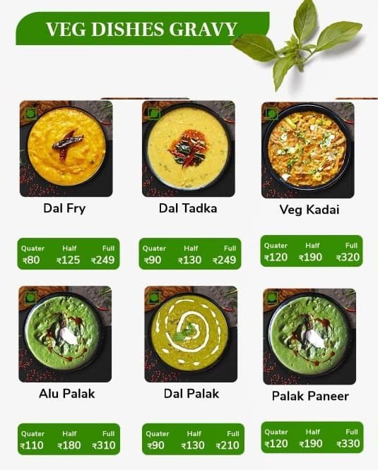 Imperio Restaurant menu