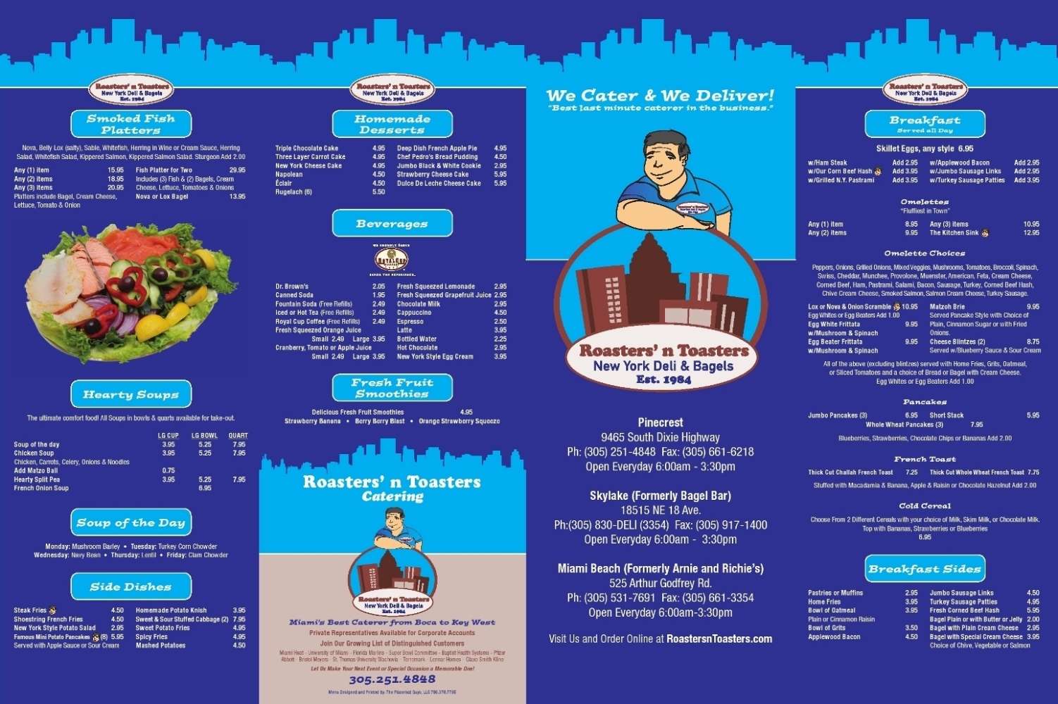 Roasters And Toasters Delivery Miami at Pearl Shupe blog