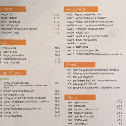 Beyond Veggie By Secret Recipe Menu Zomato Malaysia