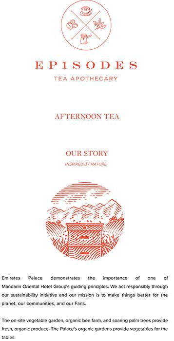 Menu of Episodes, Al Ras Al Akhdar, Abu Dhabi