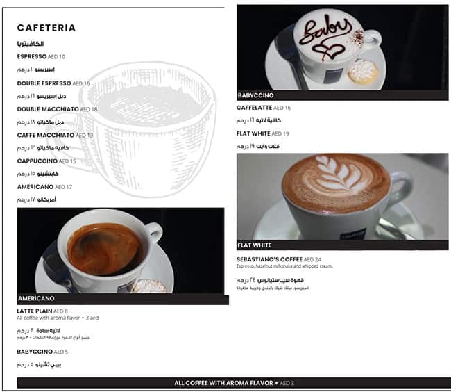 Menu at Golositalia JLT restaurant, Dubai, Jumeirah Lake Towers ...