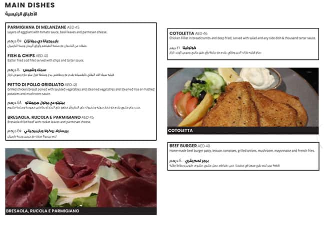 Menu at Golositalia JLT restaurant, Dubai, Jumeirah Lake Towers ...