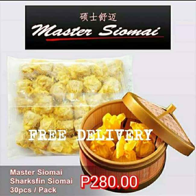 Menu At Master Siomai Restaurant Taytay Sm City Taytay