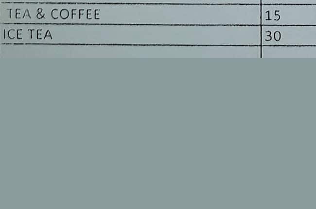 Sweet Dreams Bakery menu