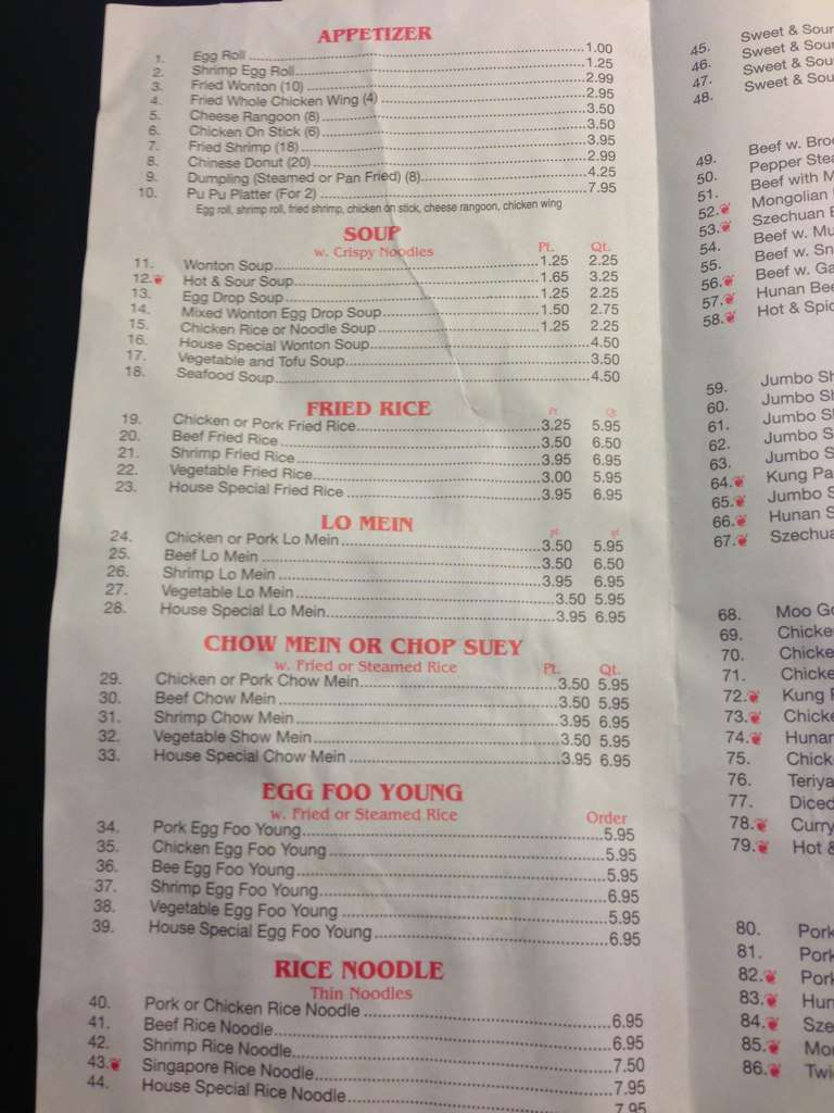 Online Menu of Happy Garden Chinese Restaurant Restaurant, Knoxville