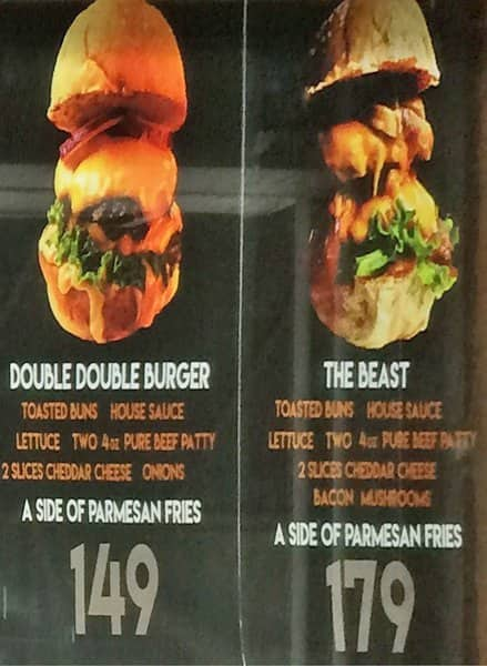 Menu at 21 South Burger restaurant, Cebu City, 38e E Sabellano Street