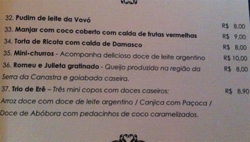 Templo Burger cardápio