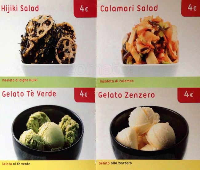 Speisekarte von Daruma Sushi Kosher Piazza Bologna restaurant, ROM