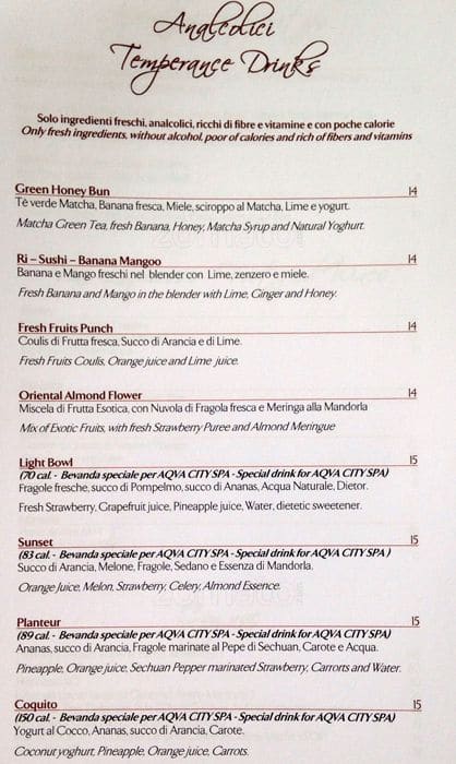 Menu di Time Restaurant & Wine Bar 