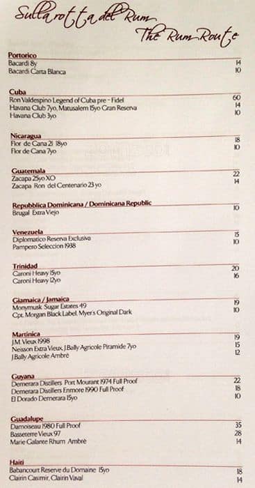 Menu di Time Restaurant & Wine Bar 