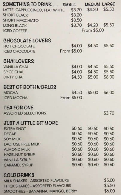 Cafe C'Est la Vie Menu, Menu for Cafe C'Est la Vie, Dandenong ...