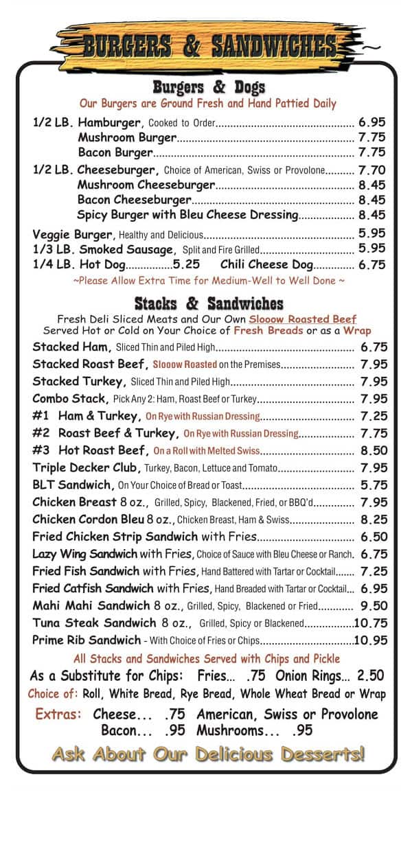 Menu at Brass Ring Pub Sports Bar & Grille, Royal Palm Beach