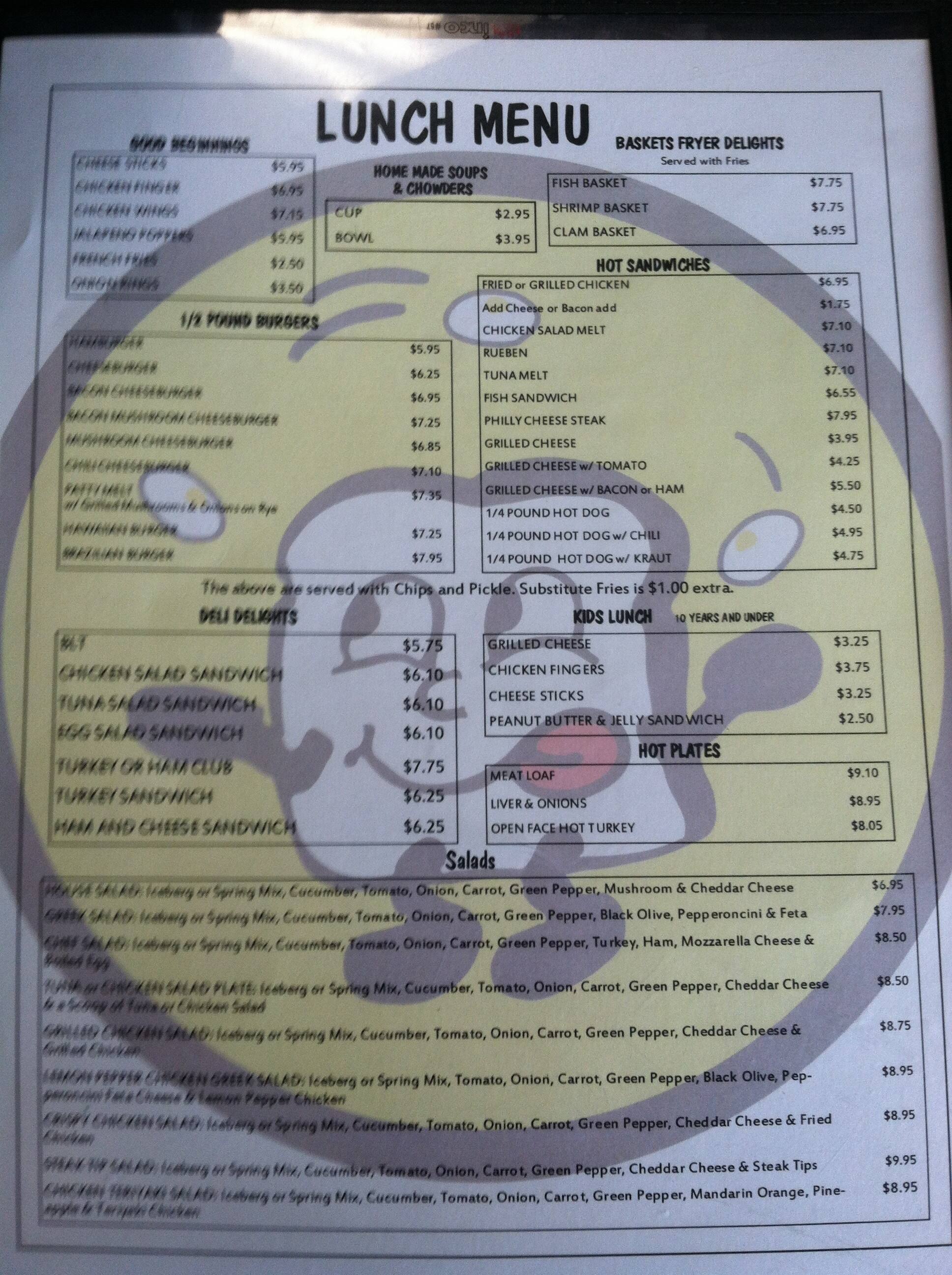 Menu at Friendly Toast Cafe 2, Melbourne, 380 N Wickham Rd Suite B