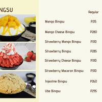 Hobing Korean Dessert Cafe Menu Hobing Korean Dessert Cafe Menu