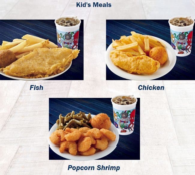 Menu At Long John Silver S Kfc G Fast Food Buda