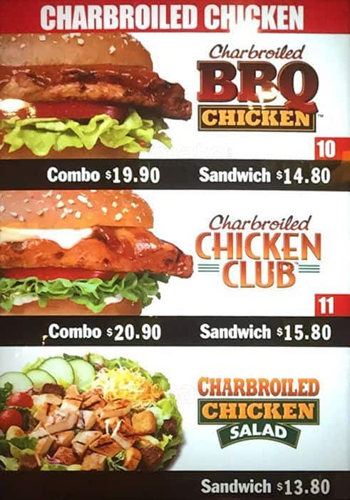 Carta de Carl's Jr.