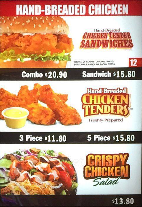 Carta de Carl's Jr.
