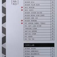 Warung Nako Menu Menu Untuk Warung Nako Beji Depok