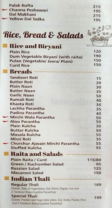 Sri Venkateshwara Sweet-Meat Stall menu