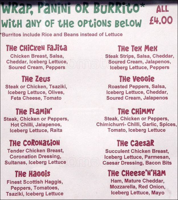 Flip menu