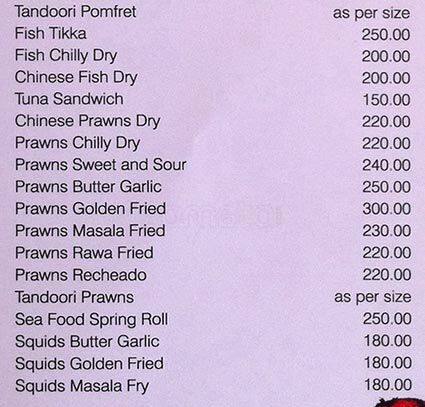 De Lettuce menu