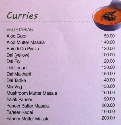 De Lettuce menu