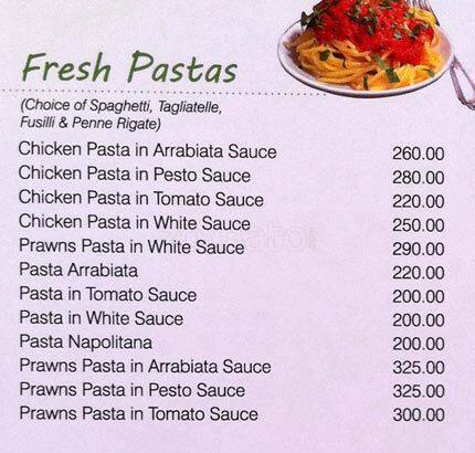 De Lettuce menu