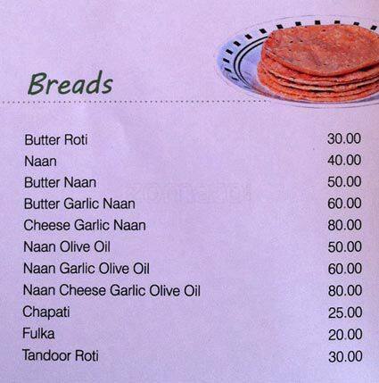 De Lettuce menu