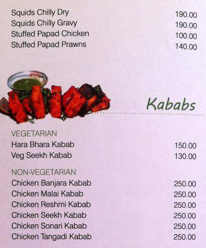 De Lettuce menu