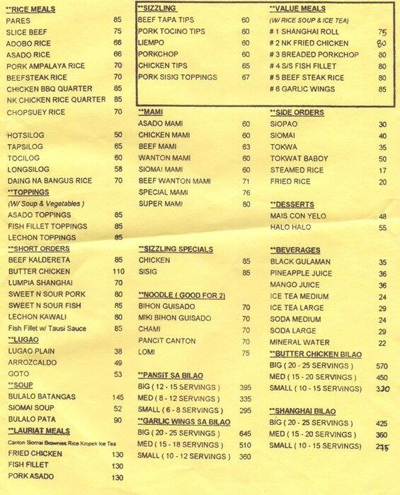 Noodle King Menu, Menu for Noodle King, Sampaloc, Manila Zomato