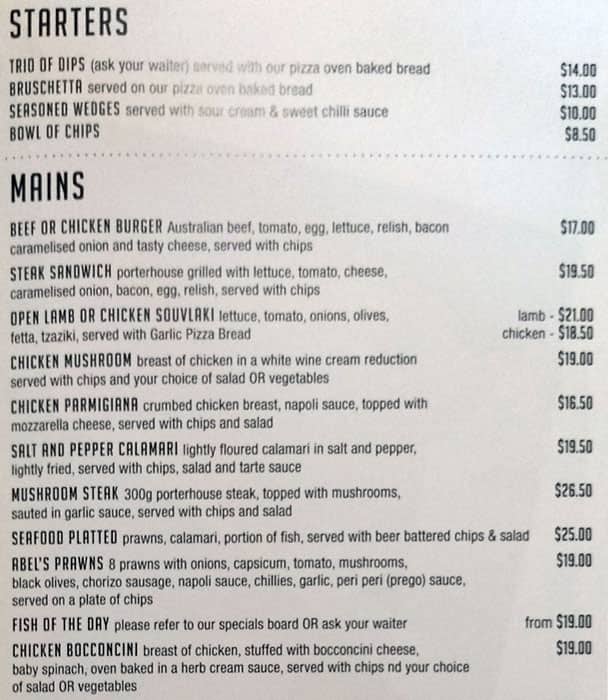 Menu at Clay Oven restaurant, Greensborough