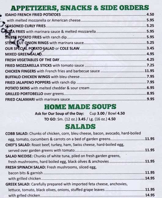 Gramercy Cafe Menu, Menu for Gramercy Cafe, Gramercy, New York City