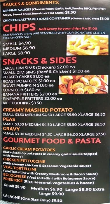 Charcoal Chicken Kelletts Road 2025