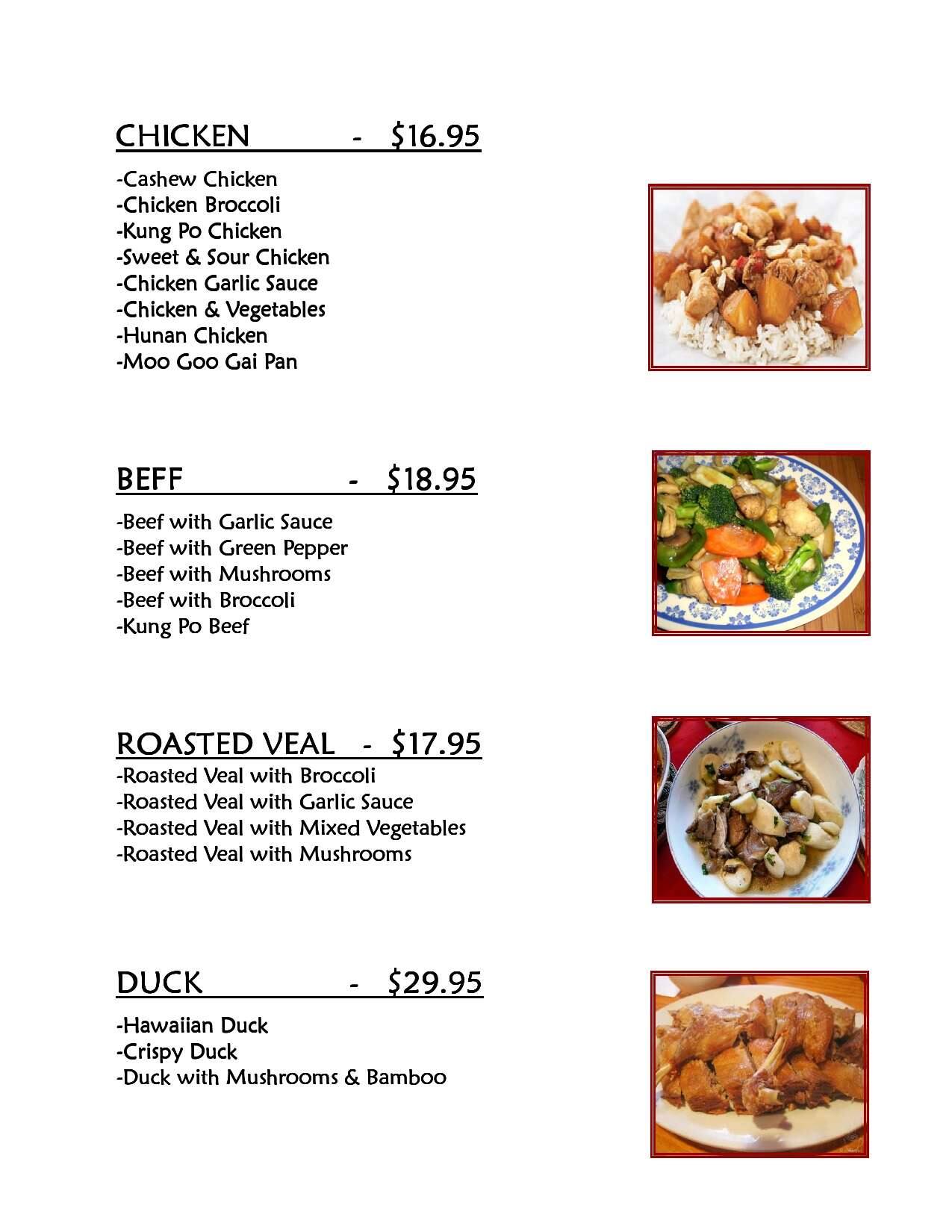 Menu at Kikar TelAviv restaurant, Miami Beach