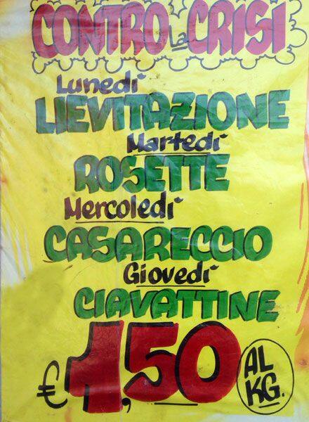 Menu di Pane e Pizza 