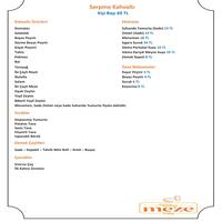 Turkce Meze Terrace Suites Otel Sutluce Istanbul