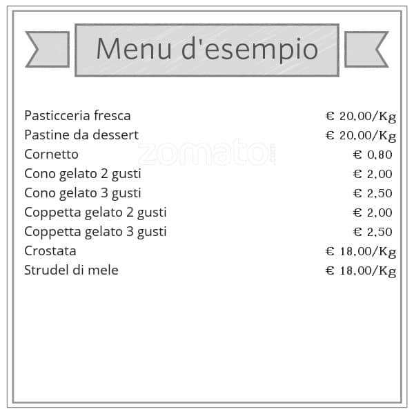 Menu di Bolgé 